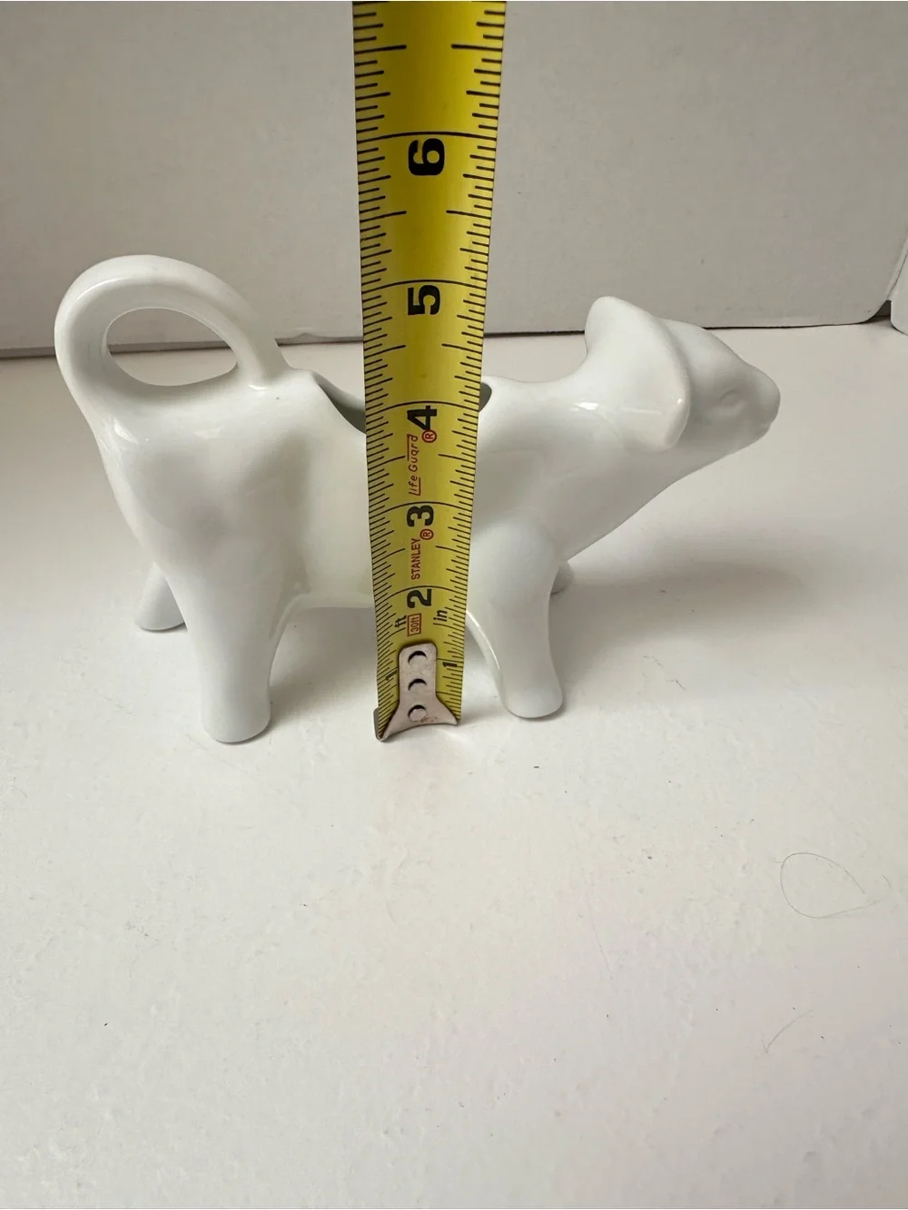 White Ceramic Cow Creamer